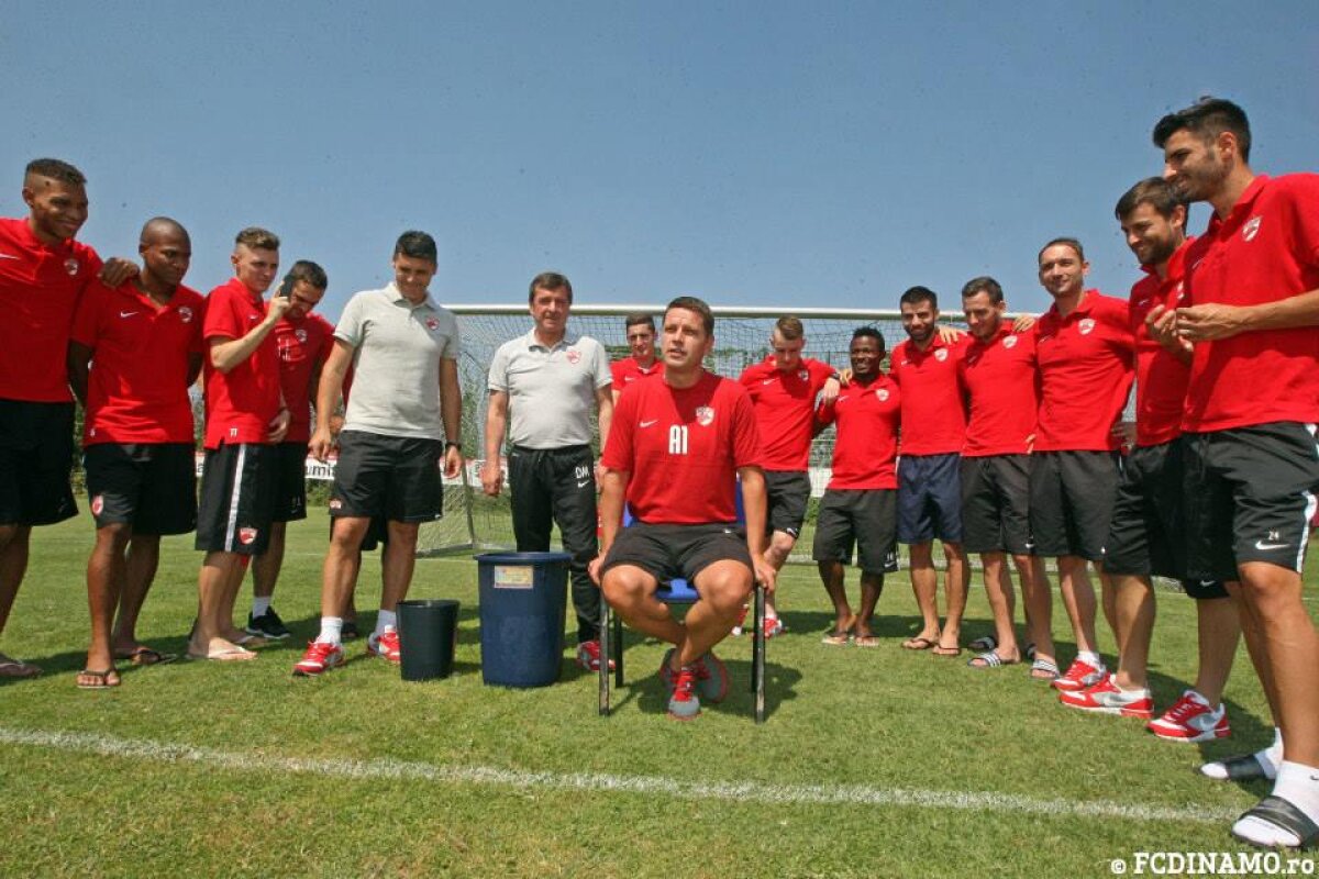 VIDEO şi FOTO Flavius Stoican a acceptat provocarea lui Constantin Anghelache! #IceBucketChallenge, episodul 2 la Dinamo