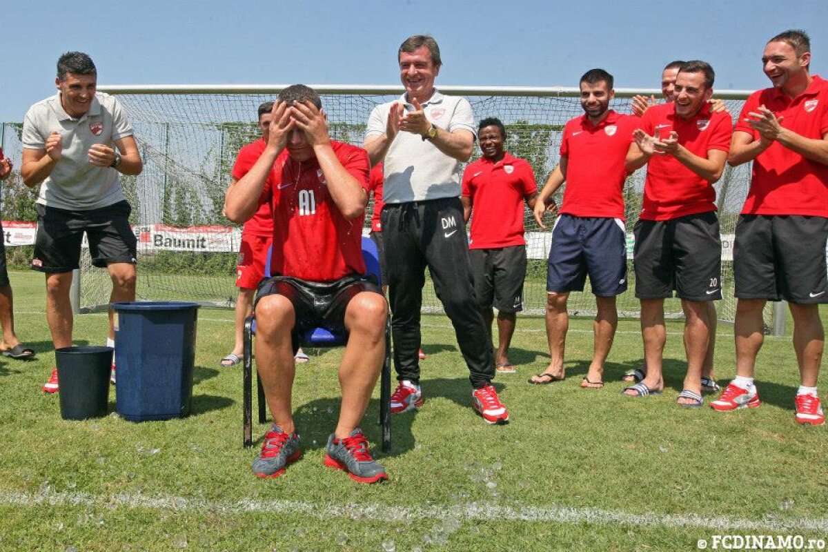 VIDEO şi FOTO Flavius Stoican a acceptat provocarea lui Constantin Anghelache! #IceBucketChallenge, episodul 2 la Dinamo