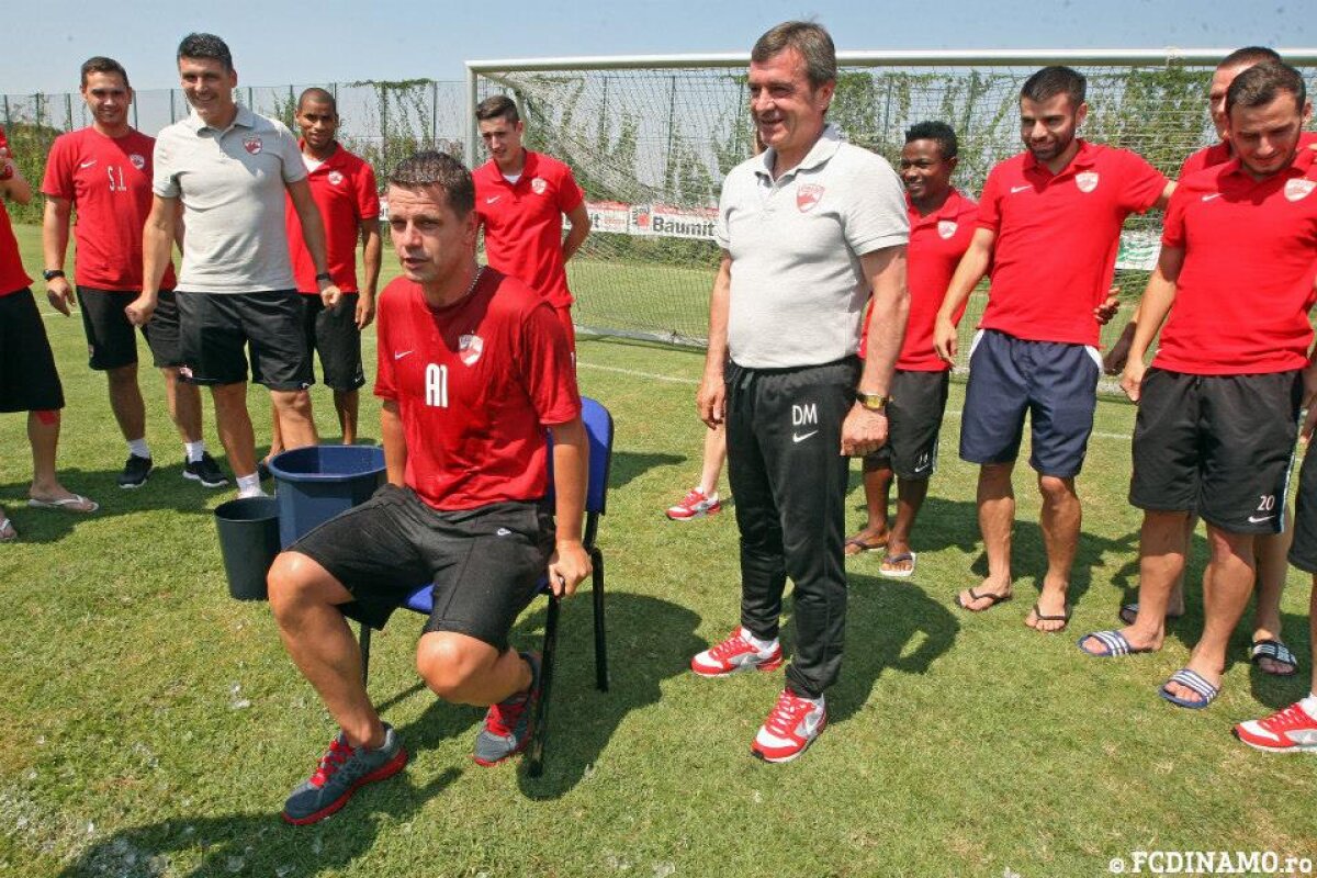 VIDEO şi FOTO Flavius Stoican a acceptat provocarea lui Constantin Anghelache! #IceBucketChallenge, episodul 2 la Dinamo