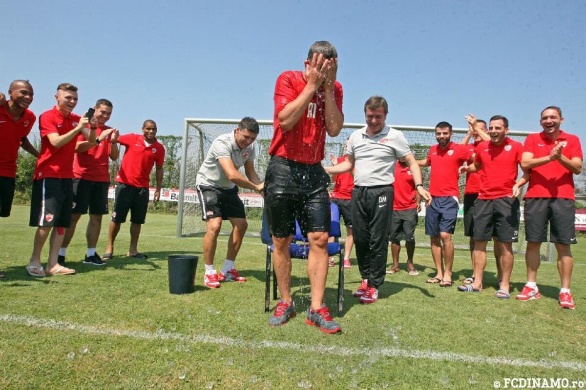 VIDEO şi FOTO Flavius Stoican a acceptat provocarea lui Constantin Anghelache! #IceBucketChallenge, episodul 2 la Dinamo