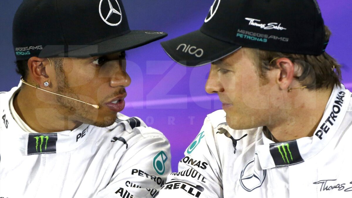Scandal imens în Formula 1! Lewis Hamilton a fost lovit de coechipierul Nico Rosberg şi acuză vehement: "Chiar el mi-a spus"