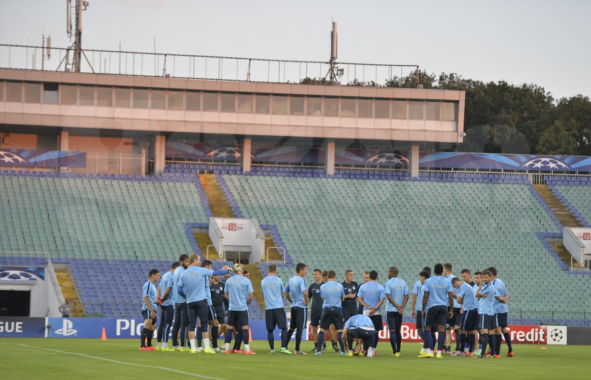 FOTO Atmosferă destinsă la antrenamentul Stelei » Arlauskis şi Tănase s-au antrenat normal