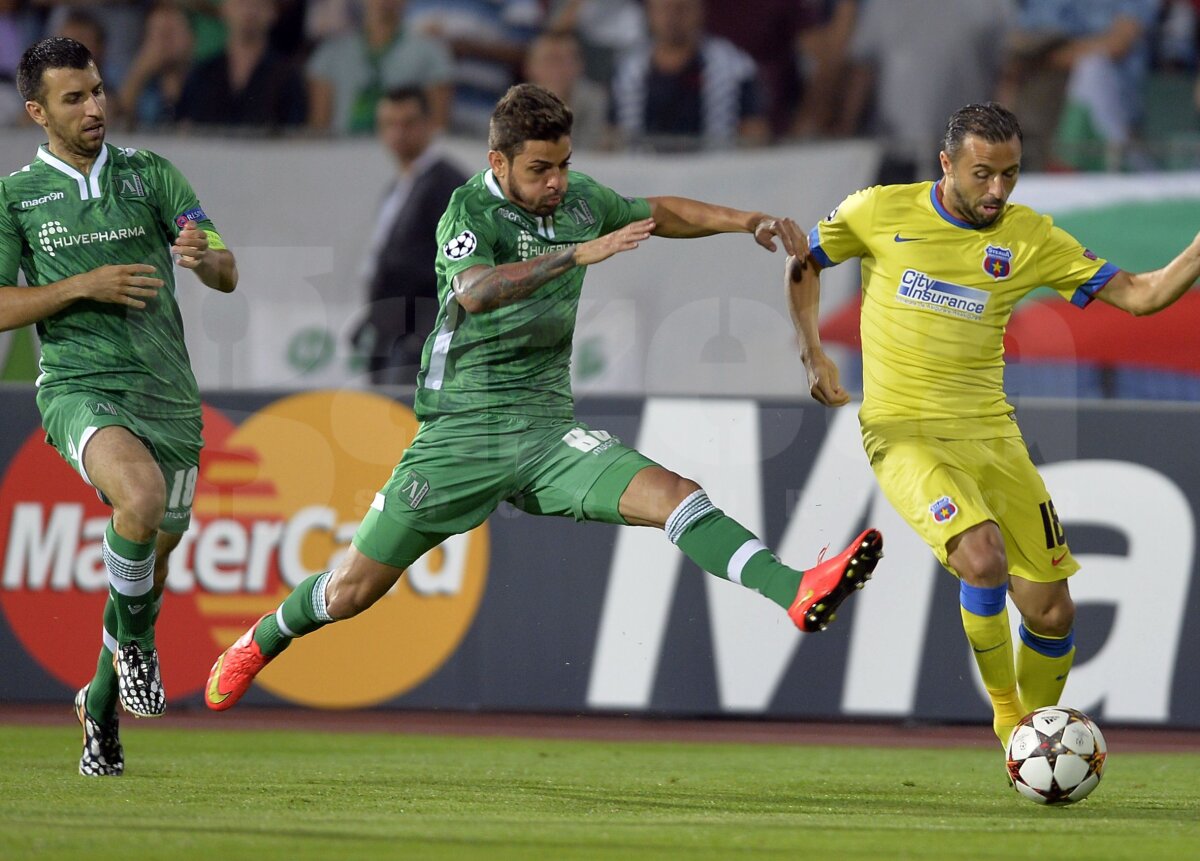 VIDEO + FOTO Şoc la Sofia! Campioana a pierdut calificarea în faţa bulgarilor după două penalty-uri apărate de... MOŢI! Ludogoreţ - Steaua 1-0, 6-5 la loviturile de pedeapsă