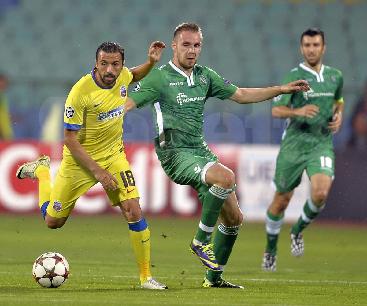 VIDEO + FOTO Şoc la Sofia! Campioana a pierdut calificarea în faţa bulgarilor după două penalty-uri apărate de... MOŢI! Ludogoreţ - Steaua 1-0, 6-5 la loviturile de pedeapsă