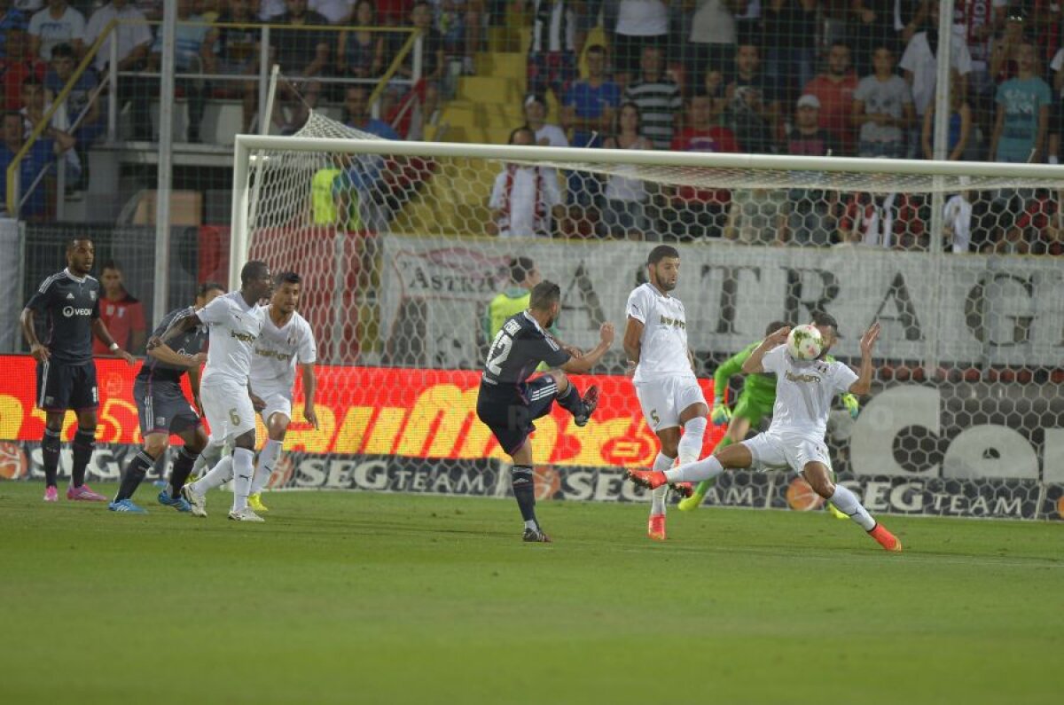 VIDEO+FOTO Calificare istorică! Astra pierde acasă cu Lyon, 0-1, dar merge în grupele Europa League!