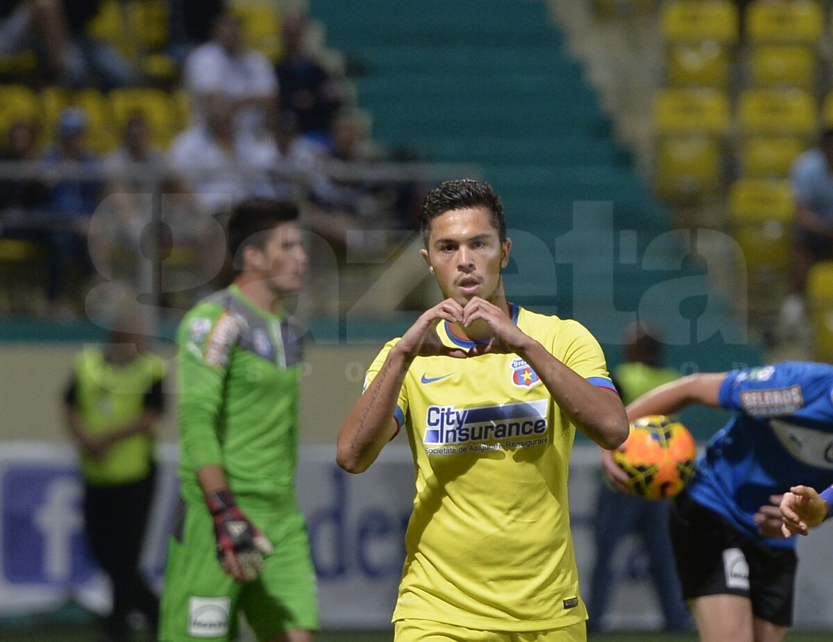 GALERIE FOTO Steaua a învins Viitorul chinuit, cu 1-0, deşi a avut doi oameni în plus pe teren