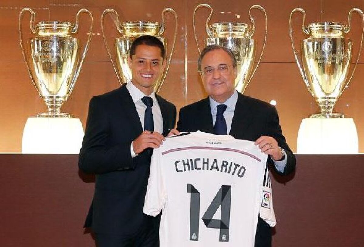 Transfer pe ultima sută de metri » Radamel Falcao l-a trimis pe Javier "Chicharito" Hernandez la Real Madrid