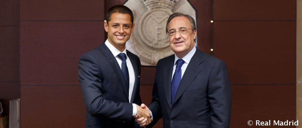 Transfer pe ultima sută de metri » Radamel Falcao l-a trimis pe Javier "Chicharito" Hernandez la Real Madrid
