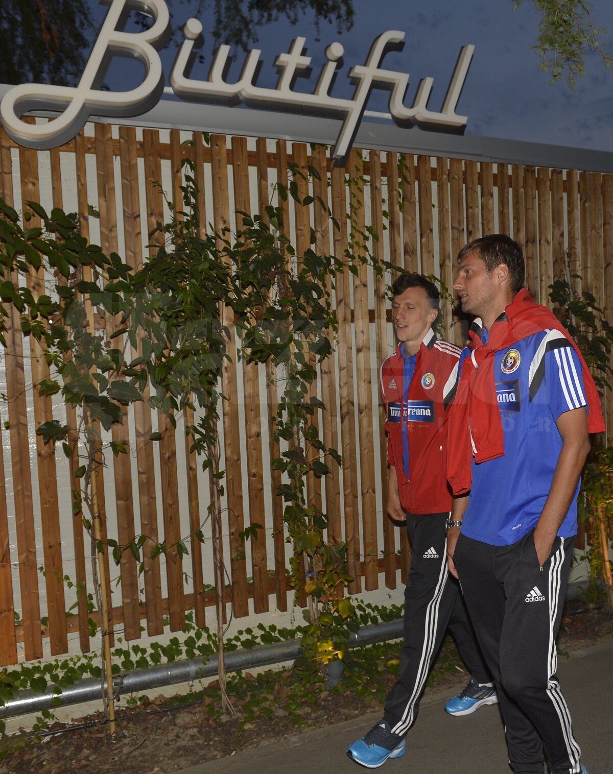 GALERIE FOTO "Instantaneu de familie" :) » Atmosferă destinsă la echipa naţională