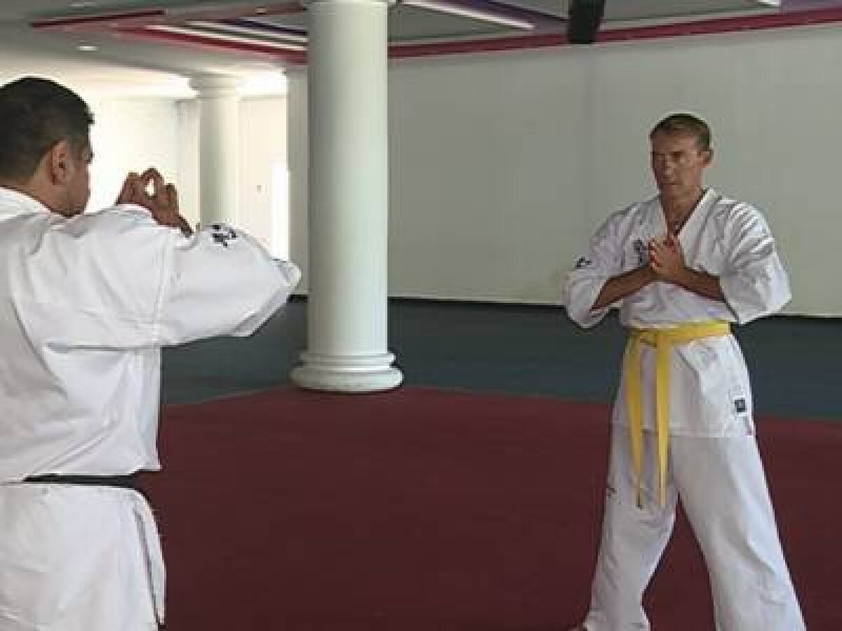 Radu Mazăre are centura neagră cu doi dani în arte marţiale » Fiul său îi moşteneşte pasiunea pentru sport