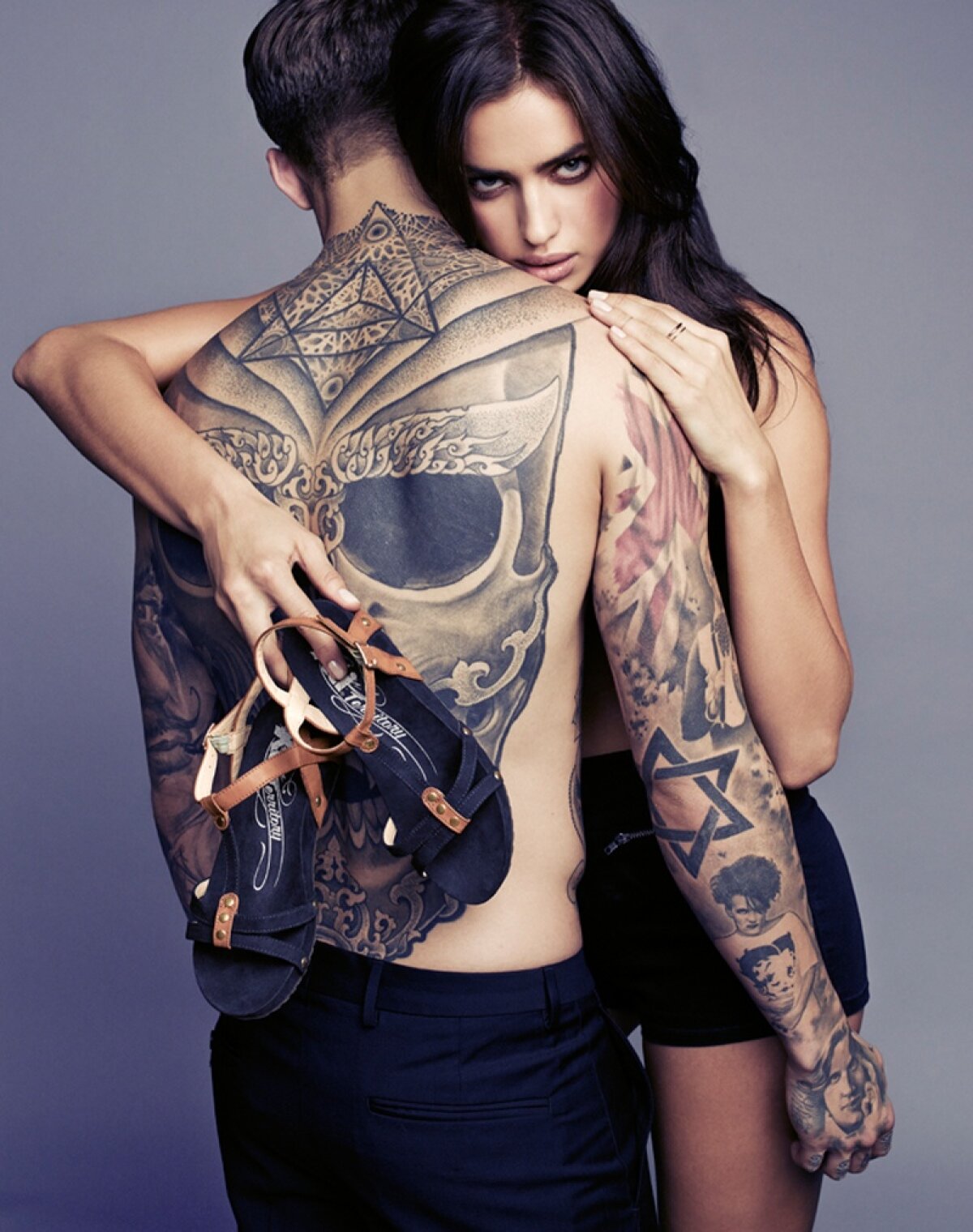 FOTO Frumoasa şi tatuatul » Irina Şaik l-a ”părăsit” pe Cristiano Ronaldo pentru alt fotbalist