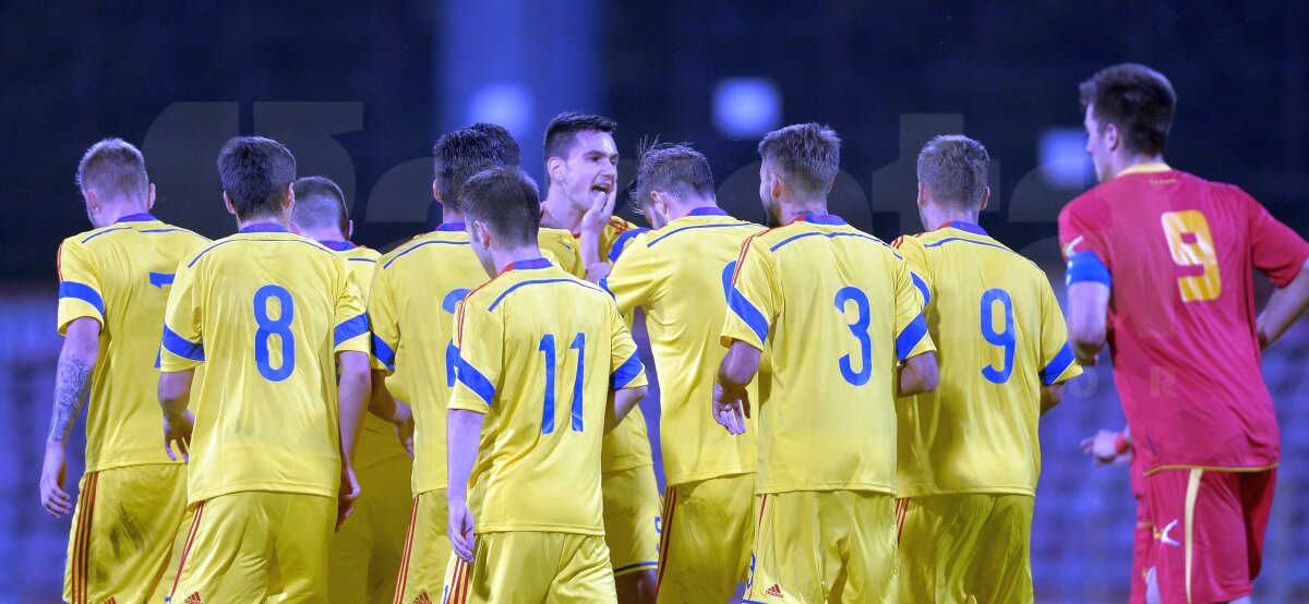 VIDEO şi FOTO România U21 - Muntenegru U21 4-3 » Tricolorii lui Viorel Moldovan au avut o revenire de senzaţie