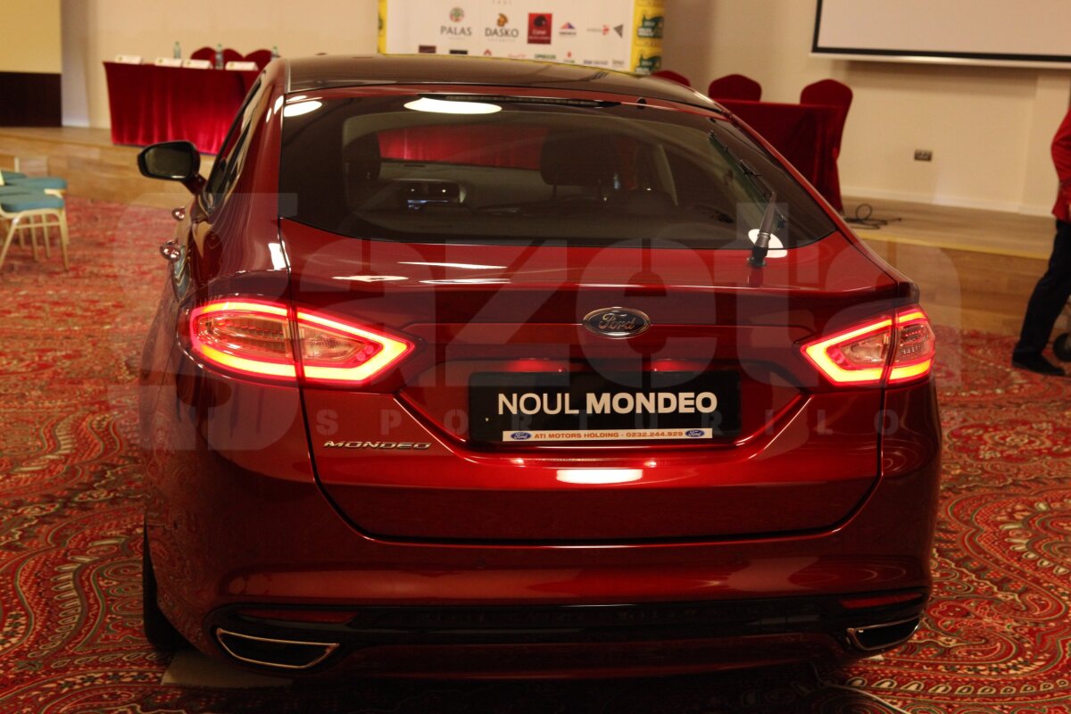 În sfîrşit, noul Mondeo! » Ford a lansat noul model la Iaşi: centuri de siguranţă cu airbag încorporat
