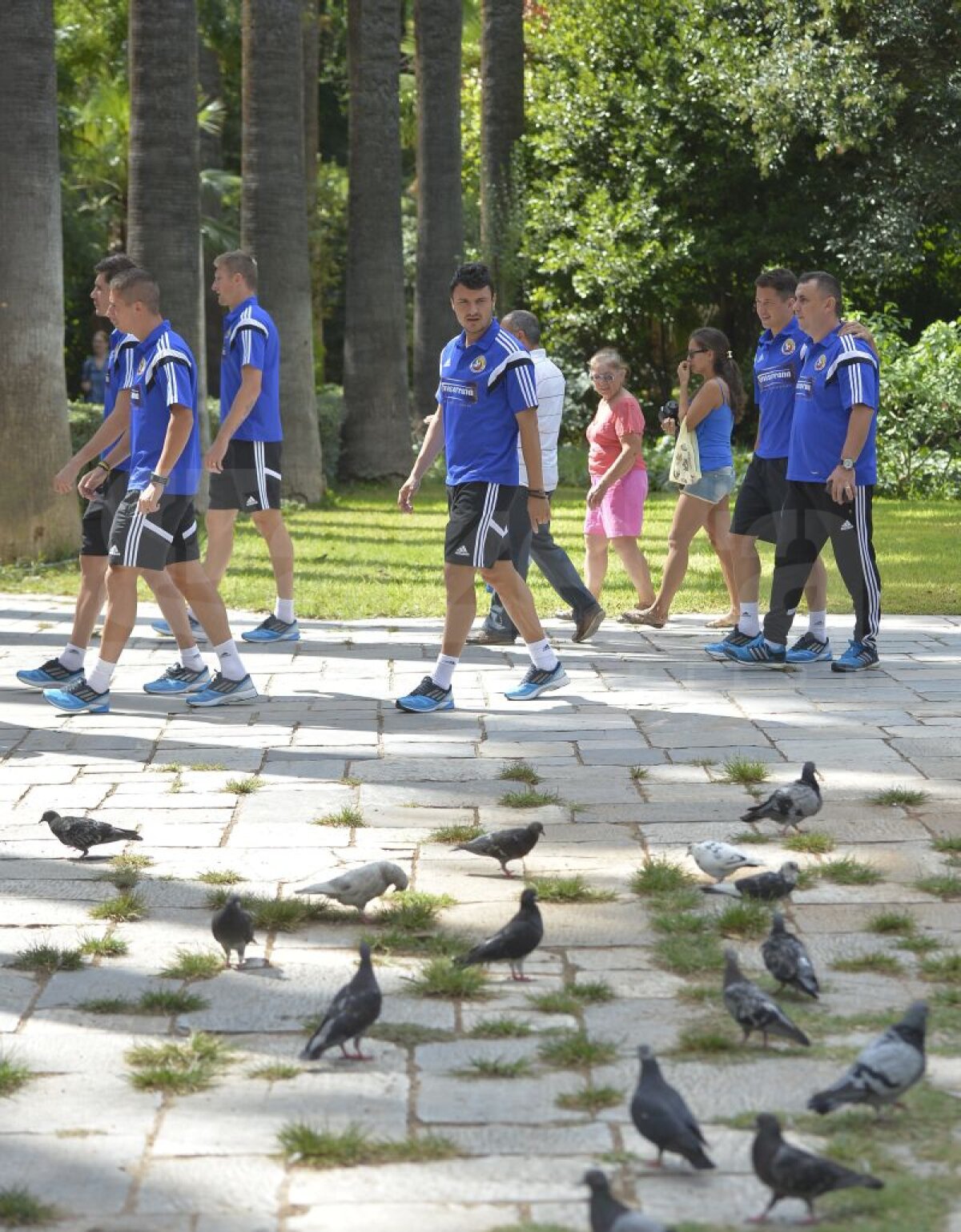 GALERIE FOTO "Tricolorii" s-au relaxat înainte de marele meci cu Grecia! » Victor Piţurcă nu a fost prezent!