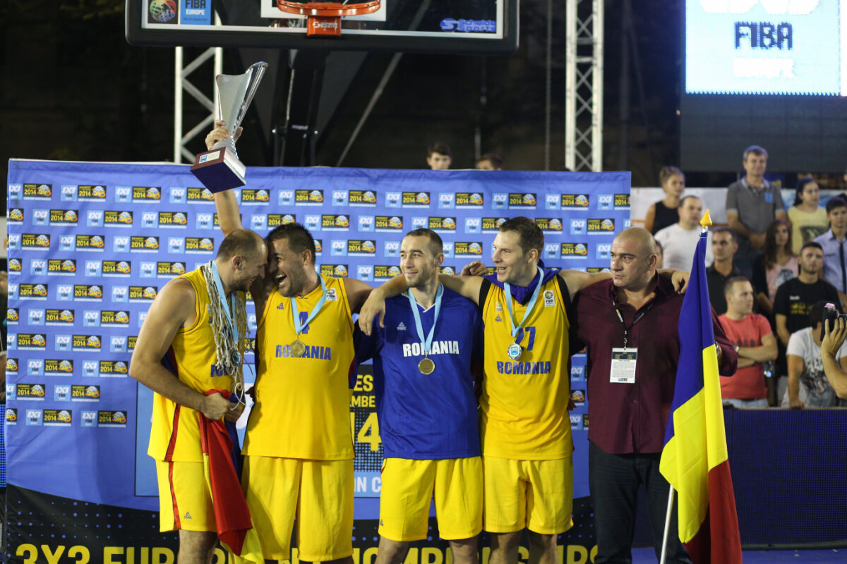 GALERIE FOTO Performanţă la debut » România cîştigă primul titlu european în baschetul 3x3!