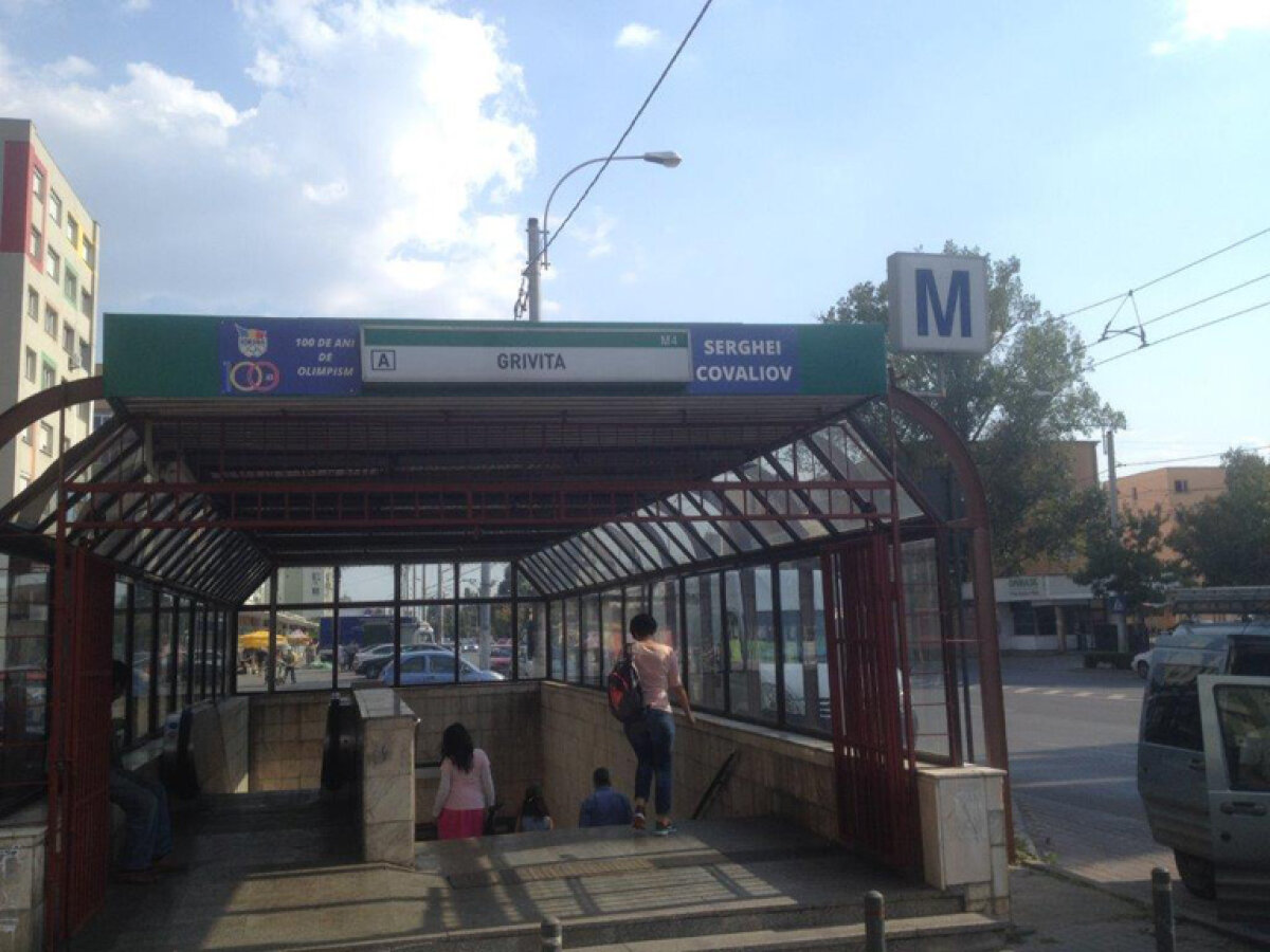 GALERIE FOTO Urmează staţia "Nadia Comăneci"! Proiect special organizat de Metrorex pentru celebrarea centenarului Comitetului Olimpic Român