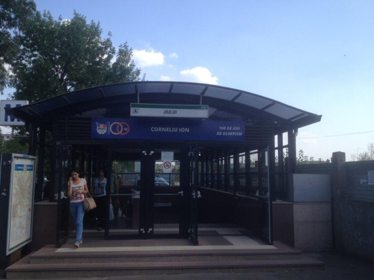 GALERIE FOTO Urmează staţia "Nadia Comăneci"! Proiect special organizat de Metrorex pentru celebrarea centenarului Comitetului Olimpic Român