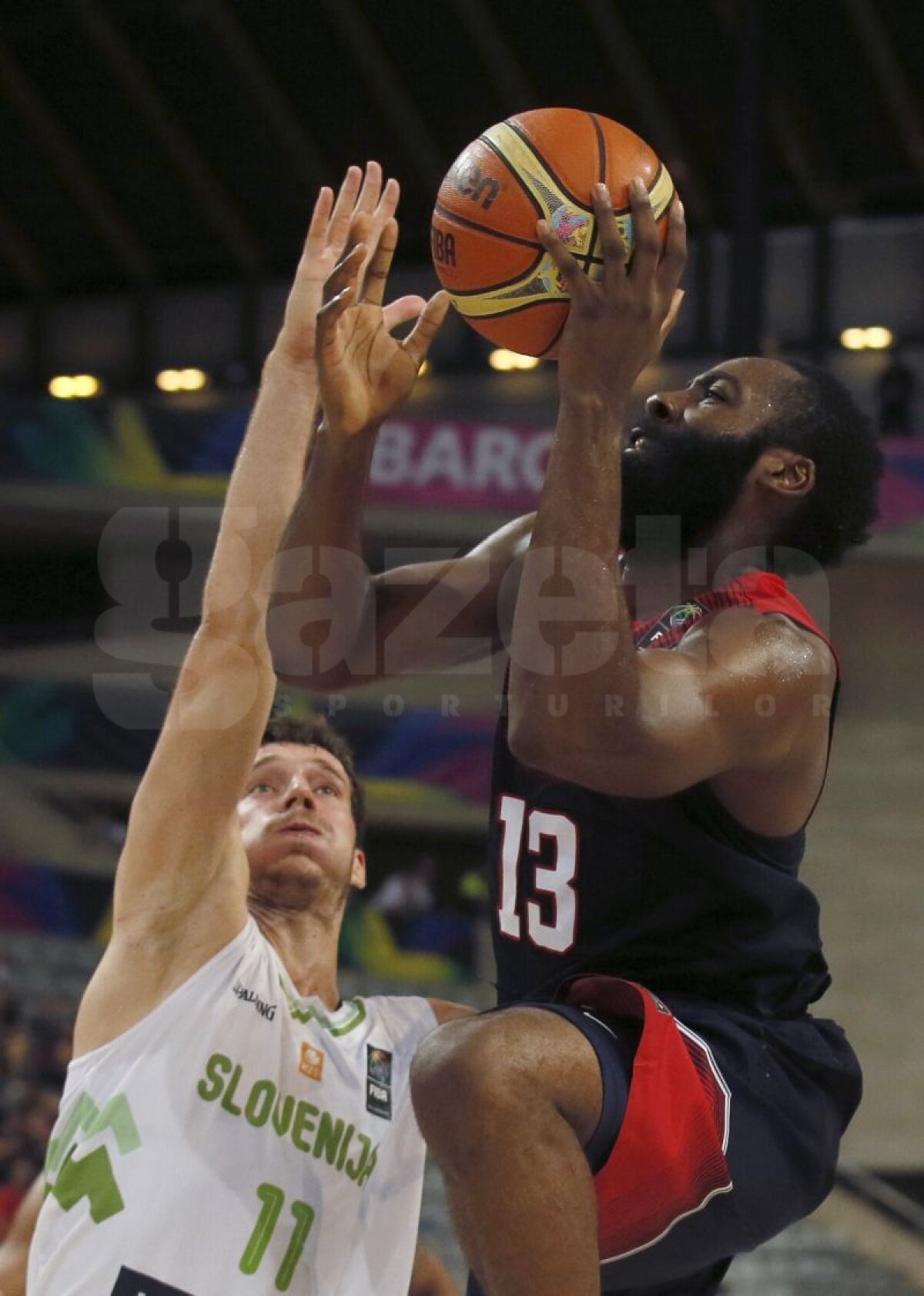 VIDEO şi FOTO Ca la All-Star Game! » Americanii le-au scos baschetul din cap slovenilor în sferturile Campionatului Mondial!