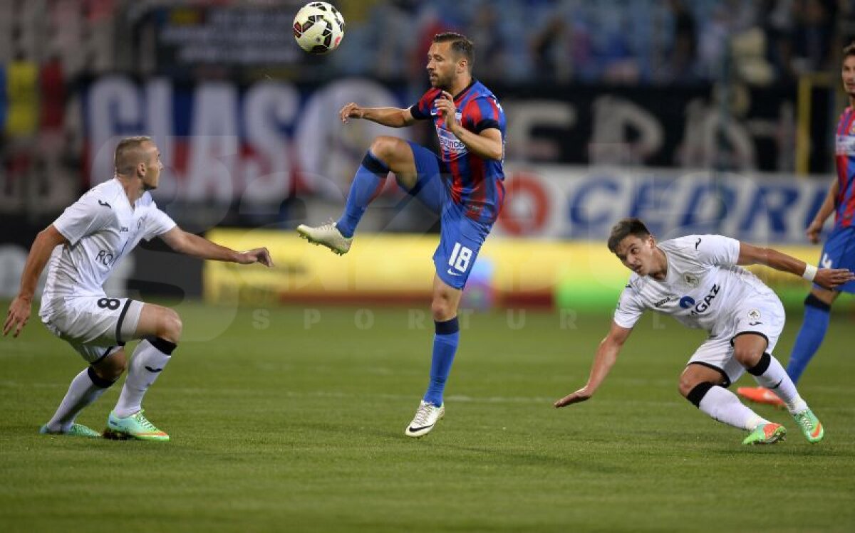 VIDEO şi FOTO Steaua - Gaz Metan 3-1 » Show marca Sînmărtean şi Keşeru!