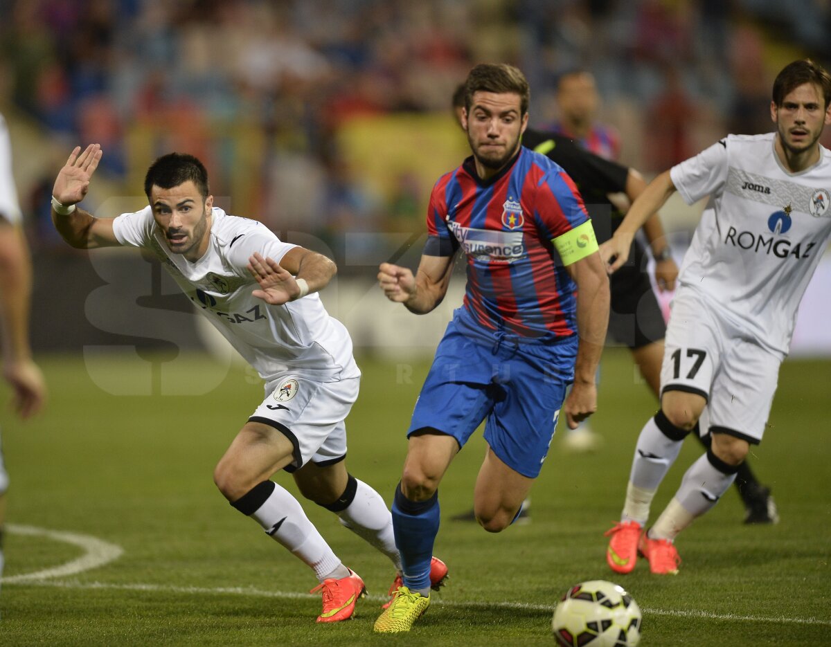 VIDEO şi FOTO Steaua - Gaz Metan 3-1 » Show marca Sînmărtean şi Keşeru!