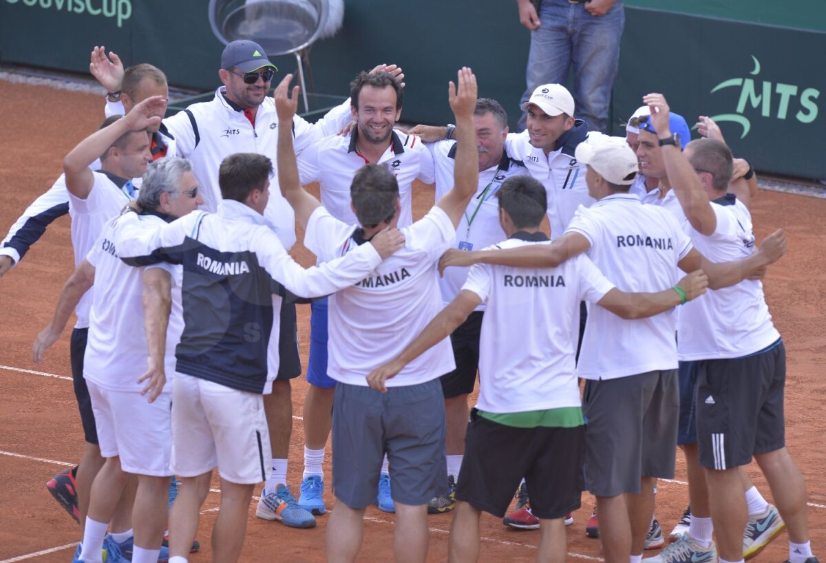 Rămînem în prima serie » Adrian Ungur a adus punctul decisiv României în confruntarea cu Suedia din Cupa Davis