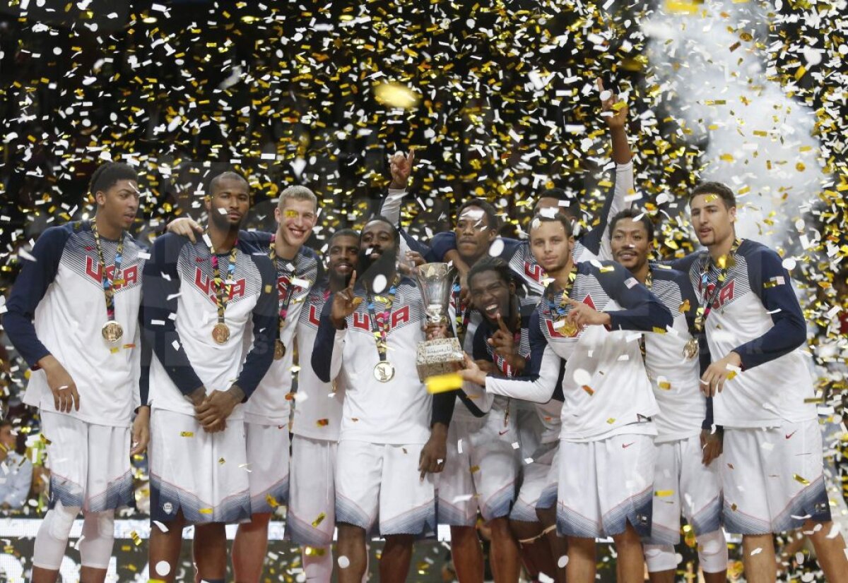 VIDEO şi FOTO Aurul e doar al lor! » Serbia nu a contat în faţa Statelor Unite în finala Campionatului Mondial de baschet!