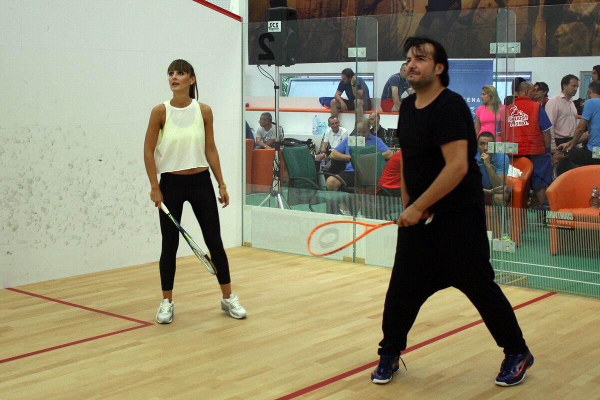 GALERIE FOTO Cei mai buni jucători de squash au fost desemnaţi în week-end la Bucureşti