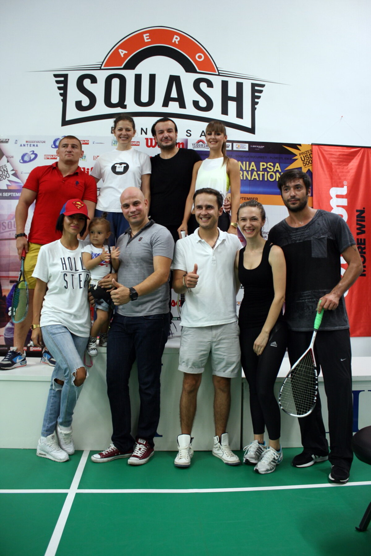 GALERIE FOTO Cei mai buni jucători de squash au fost desemnaţi în week-end la Bucureşti