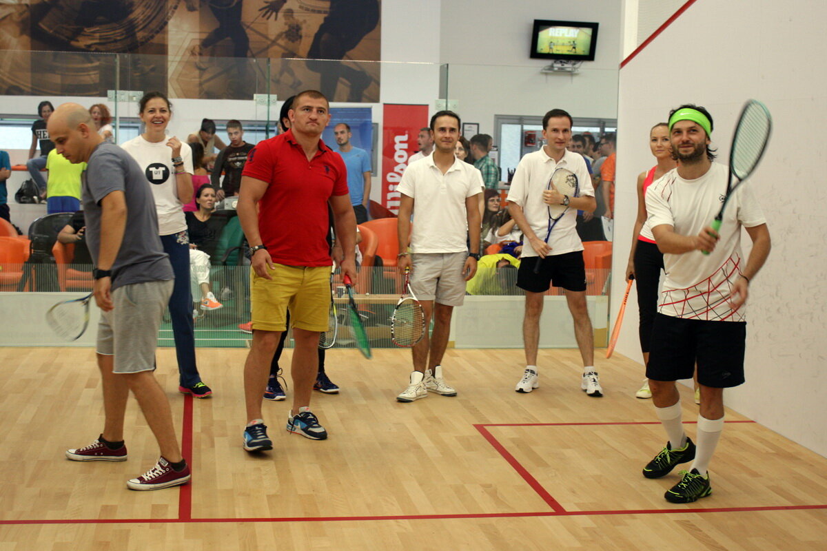 GALERIE FOTO Cei mai buni jucători de squash au fost desemnaţi în week-end la Bucureşti