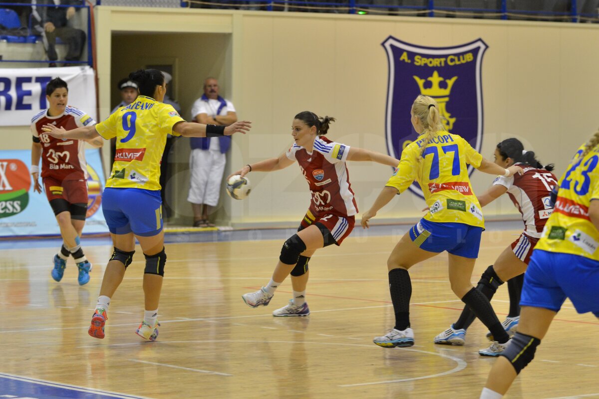 Braşov e naşa lor! Seria de 24 de victorii a fost întreruptă: campioana HCM Baia Mare a pierdut la un singur gol!