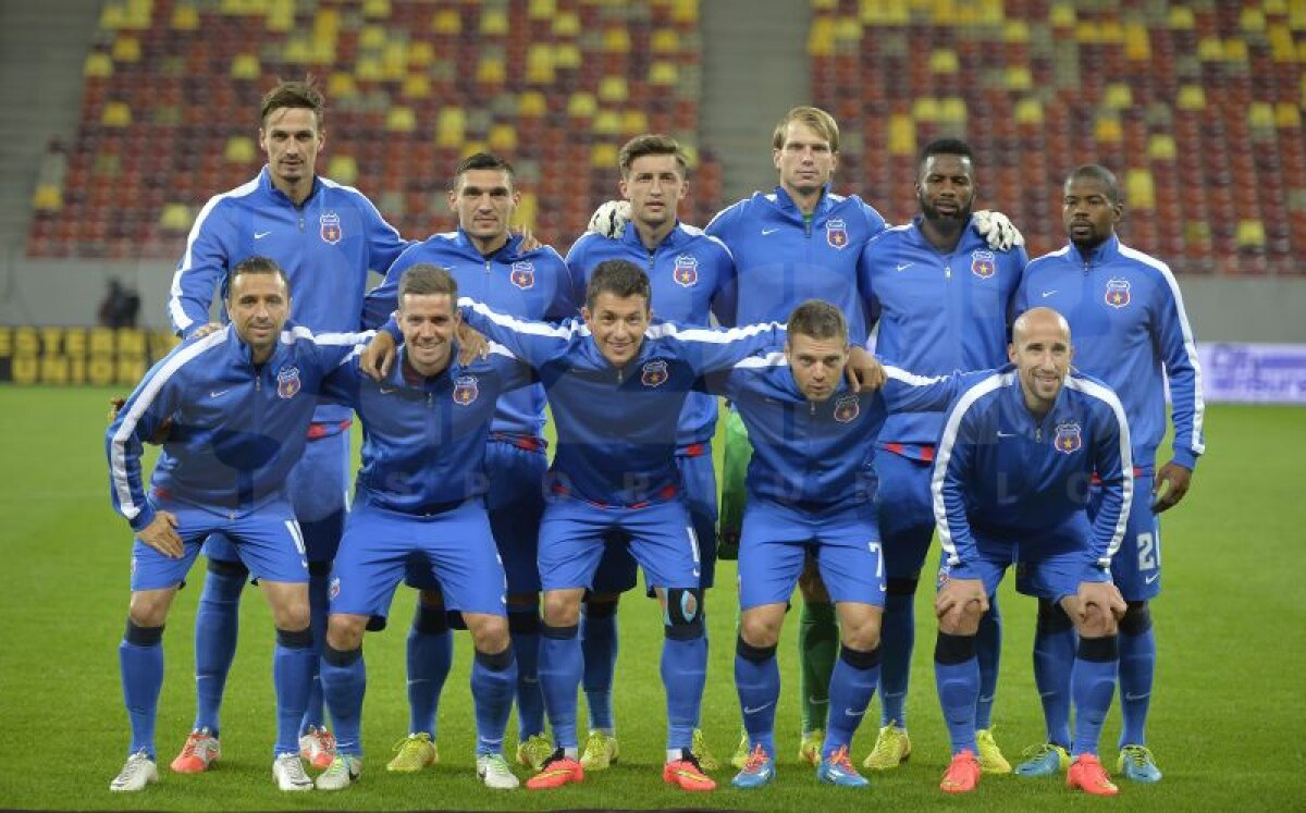 VIDEO+FOTO C-aşa-i în tenis » Dezolantă în prima repriză, Steaua a scăpat cu 0-0 la pauză, dar a umilit-o pe Aalborg pînă la final, 6-0!