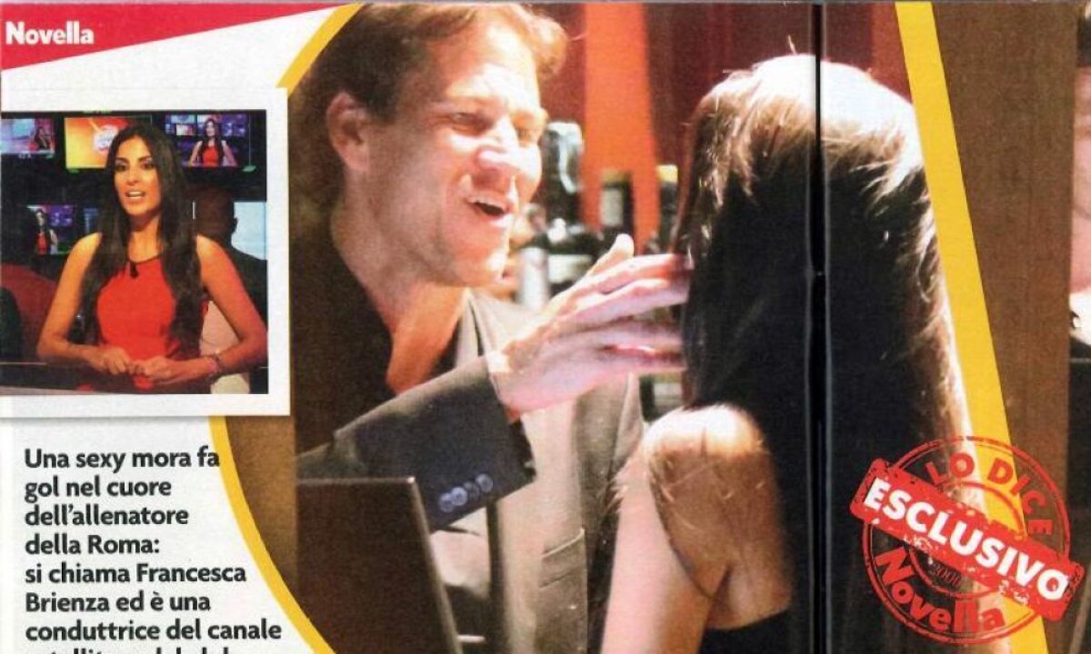 GALERIE FOTO » Antrenorul lui AS Roma, Rudi Garcia, surprins de paparazzi cu o superbă jurnalistă! Reacţia francezului