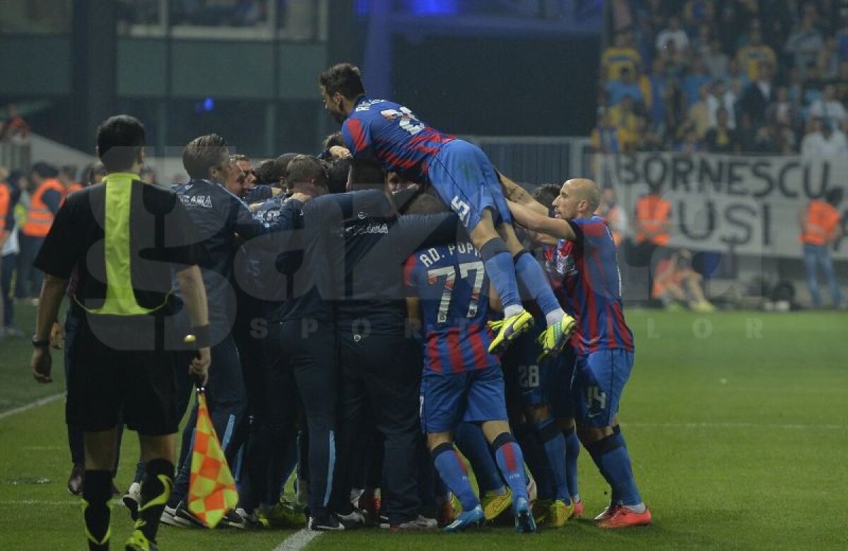 FOTO şi VIDEO Steaua învinge Petrolul cu 3-2, după un meci cu de toate! Roş-albaştrii rămîn lideri în Liga 1