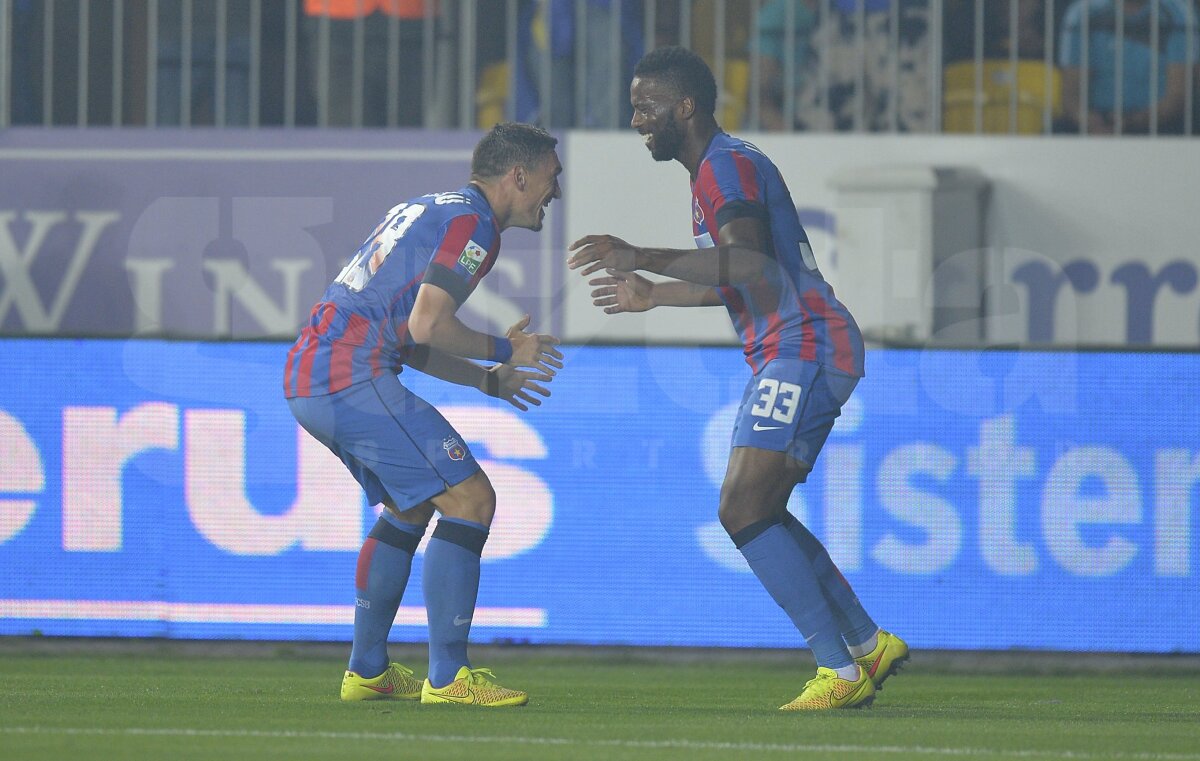 FOTO şi VIDEO Steaua învinge Petrolul cu 3-2, după un meci cu de toate! Roş-albaştrii rămîn lideri în Liga 1