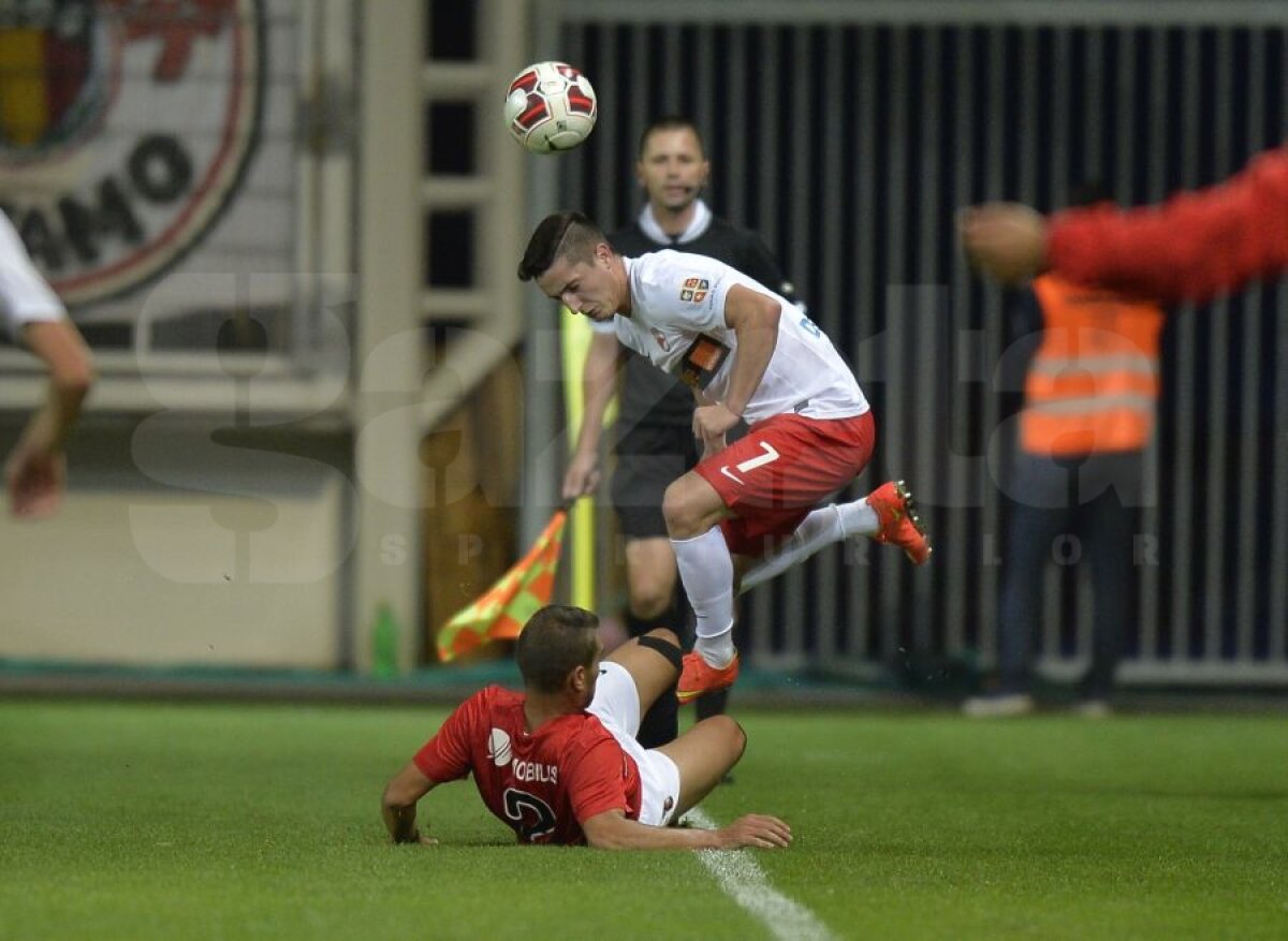 FOTO Nebunie pe ”Ilie Oană” » Fortuna Cîmpina a sperat 91 de minute la o minune, dar a fost spulberată de Dinamo în prelungiri