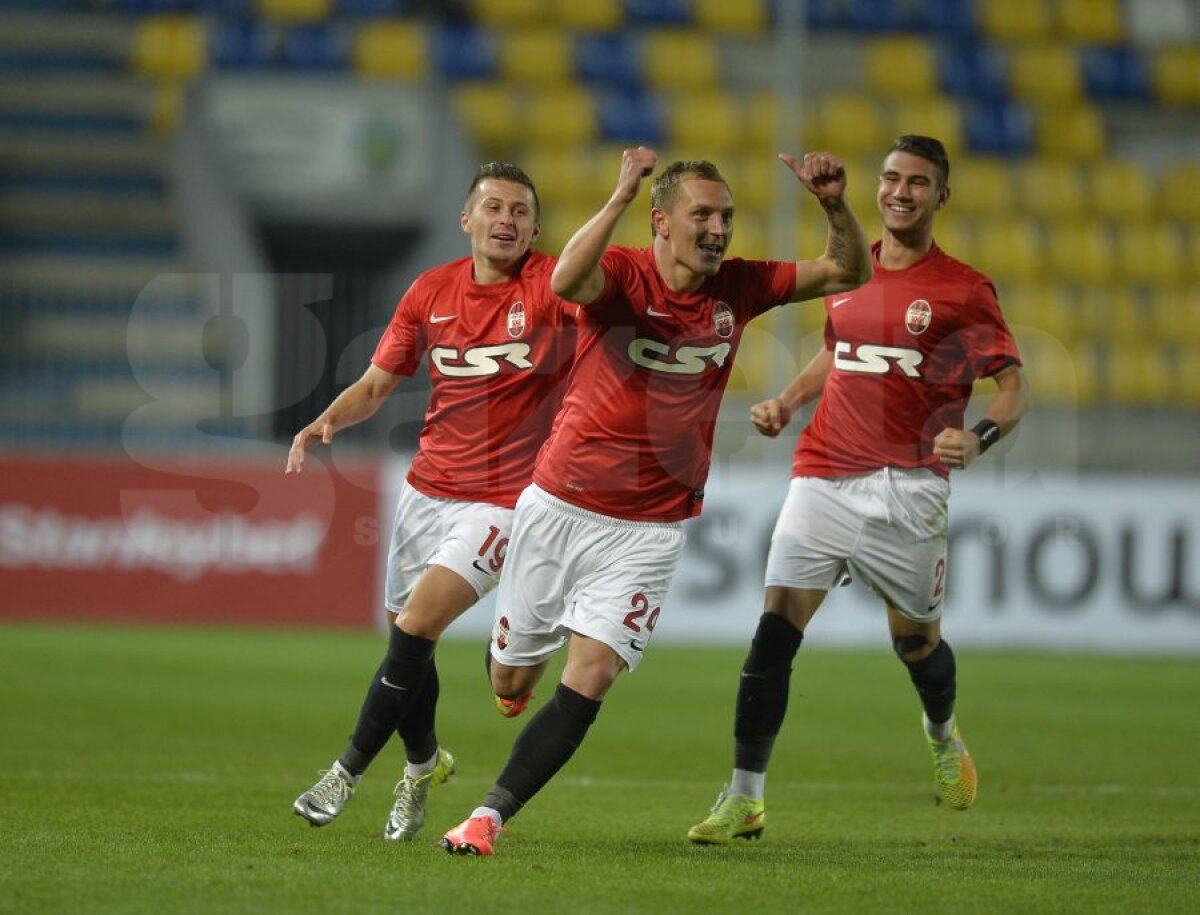 FOTO Nebunie pe ”Ilie Oană” » Fortuna Cîmpina a sperat 91 de minute la o minune, dar a fost spulberată de Dinamo în prelungiri