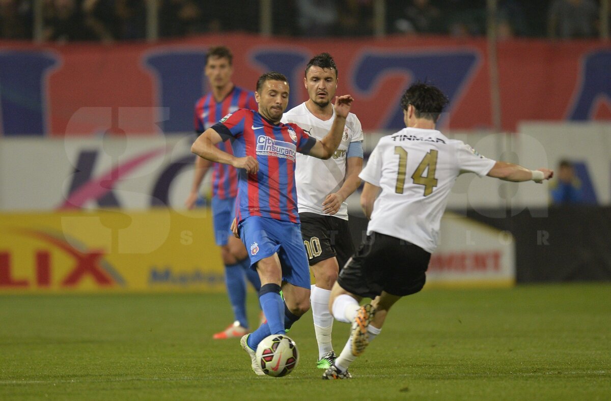 FOTO Egal cu ocazii! Steaua şi Astra au oferit prima remiză albă din istoria confruntărilor dintre cele două