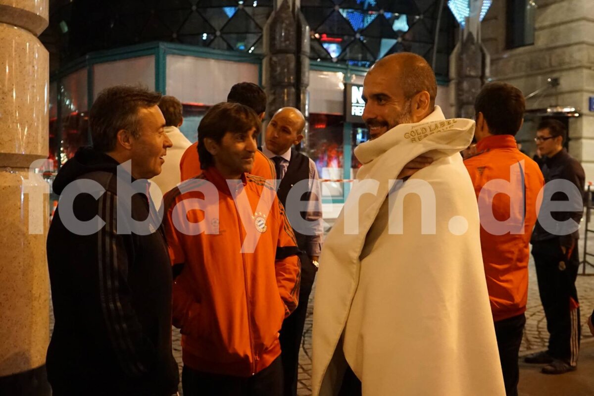 FOTO Bayern Munchen a fost evacuată din hotelul în care era cazată la Moscova » Ce a făcut Pep Guardiola