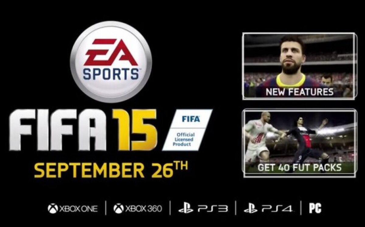 VIDEO Cînd FIFA 15 o ia razna » Fotbaliştii rămîn fără cap şi se sărută pe teren :D