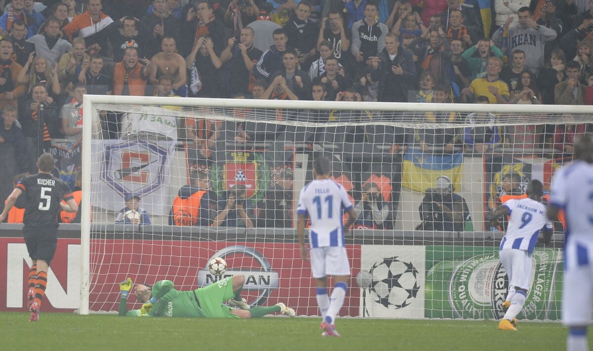 VIDEO Trei felii de dramă » Cum arată un meci al Şahtiorului lui Mircea Lucescu în UEFA Champions League