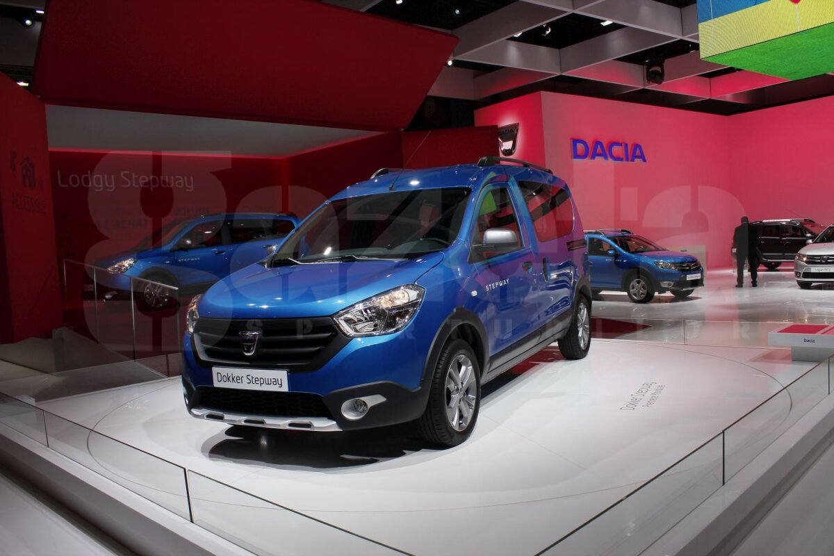 Provocarea Stepway » Dacia a prezentat la Paris cele două monovolume ale sale: Lodgy şi Dokker