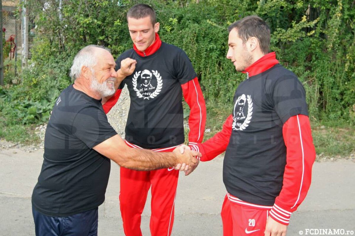 GALERIE FOTO Dinamoviştii s-au recules la mormîntul lui Cătălin Hîldan » Dănciulescu: ”În memoria «Unicului Căpitan», să umplem arena!”