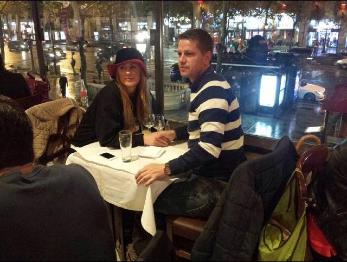 From Paris with love » Flavius Stoican a plecat cu soţia în Franţa: ”I-am promis că o duc într-un oraş frumos”