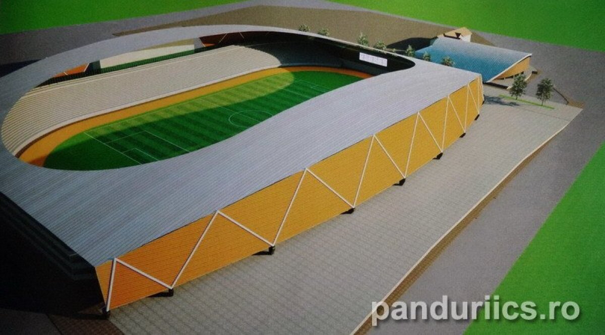 Încă un stadion modern în România! Va fi făcut după un proiect de 15 milioane de euro