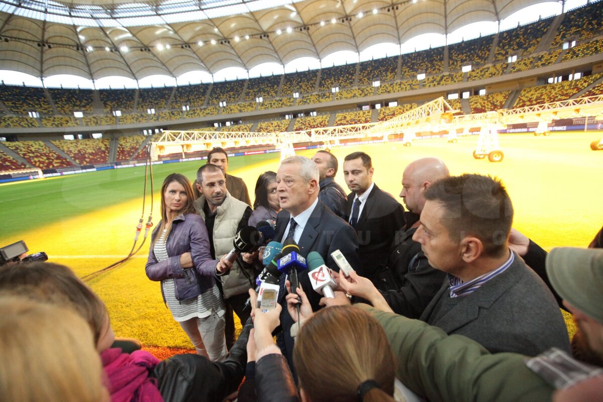 FOTO Cum arată Arena Naţională cu 48 de ore înaintea meciului România-Ungaria