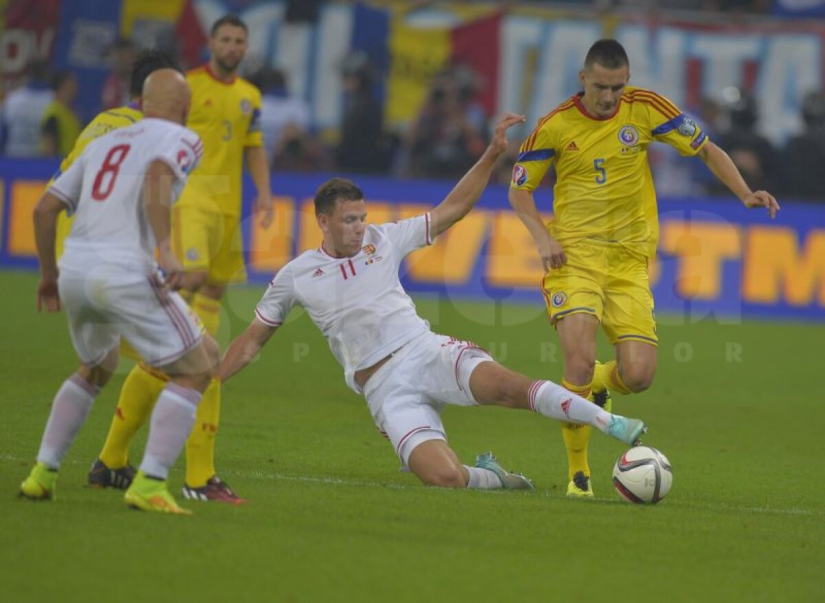 FOTO şi VIDEO România nu reuşeşte să treacă de Ungaria, după un meci cu două reprize total diferite, scor 1-1