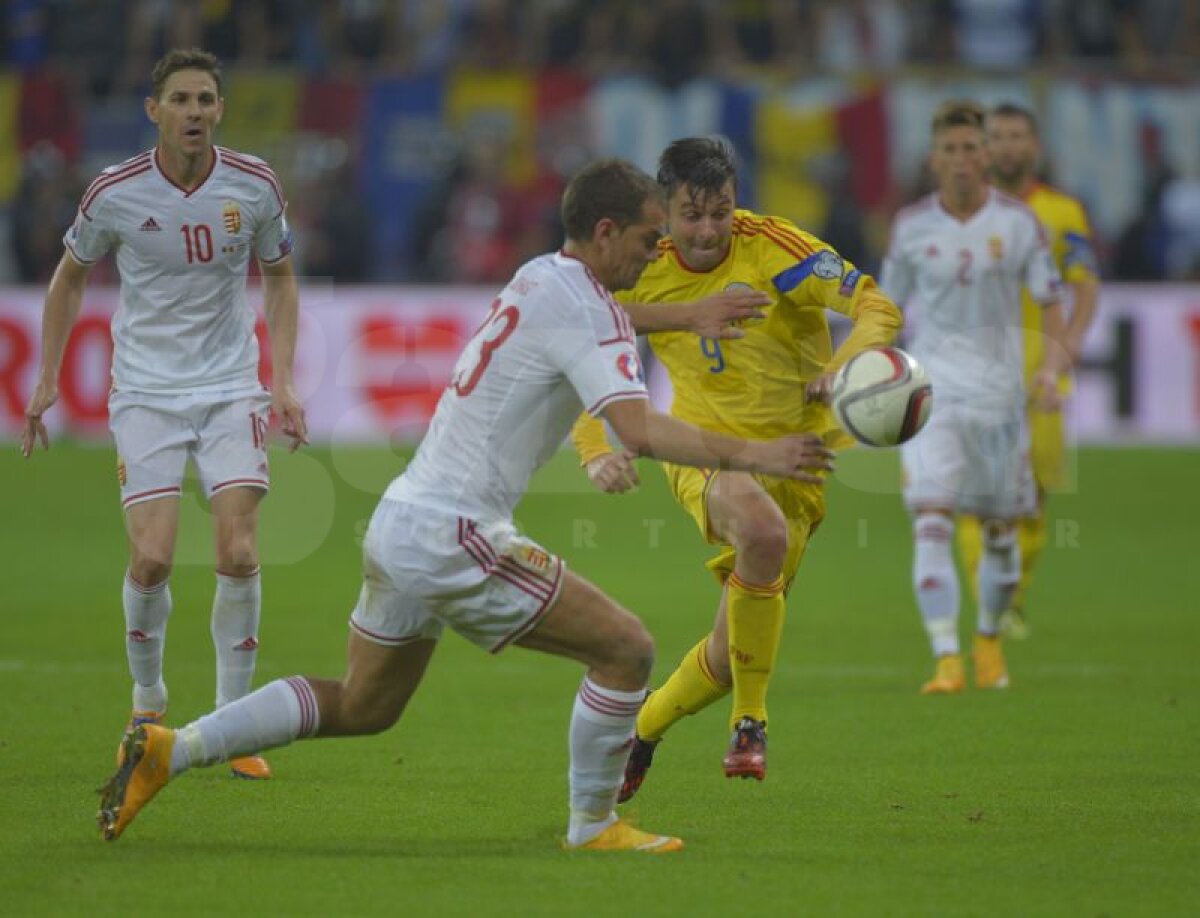 FOTO şi VIDEO România nu reuşeşte să treacă de Ungaria, după un meci cu două reprize total diferite, scor 1-1