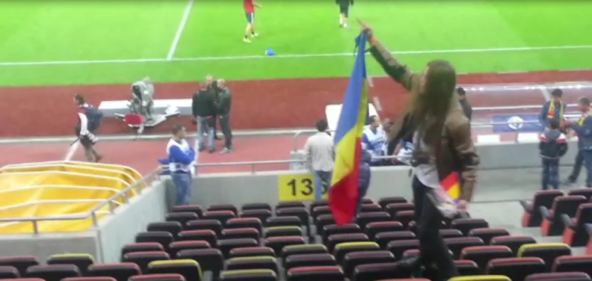 FOTO Rafael, şi asta tot FLOWER POWER e? :) Ce făcea autorul imnului naţionalei în lojele VIP, la finalul meciului cu Ungaria