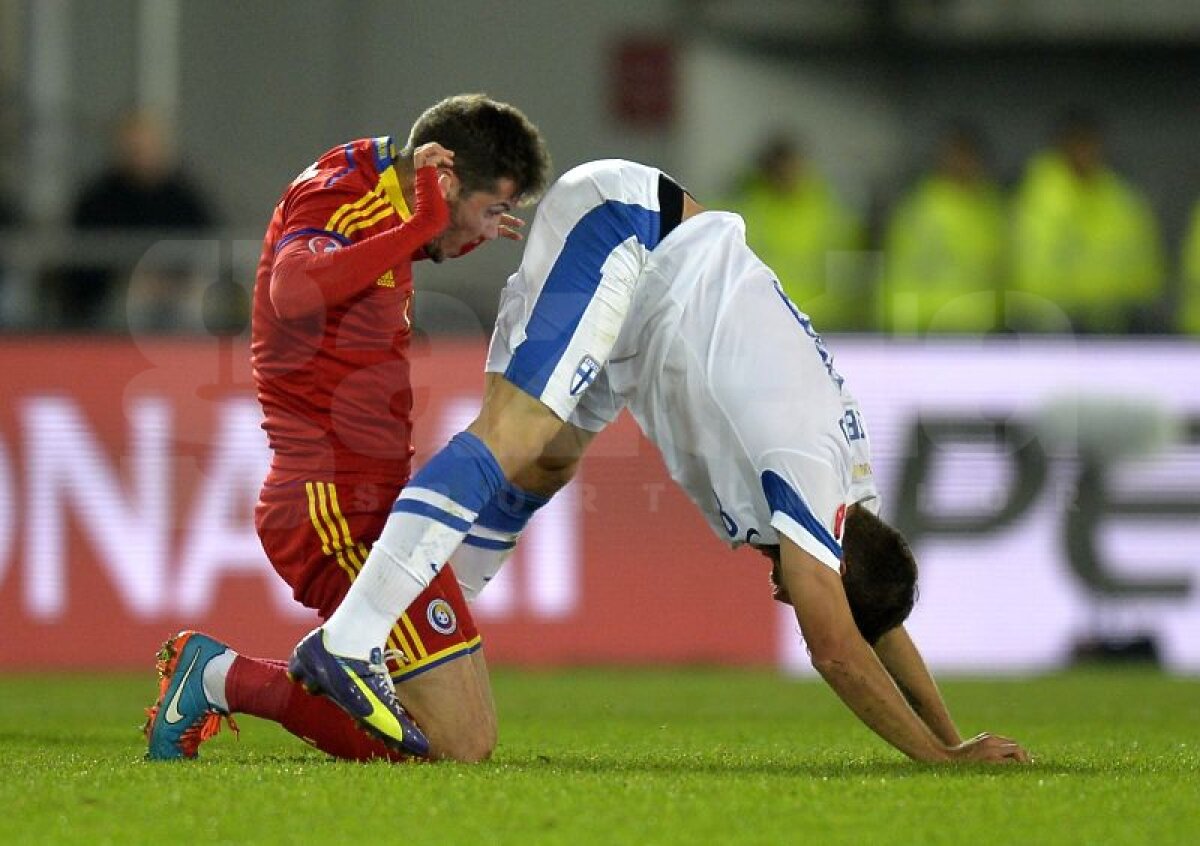 FOTO şi VIDEO România trece cu 2-0 de Finlanda şi este tot mai aproape de EURO 2016