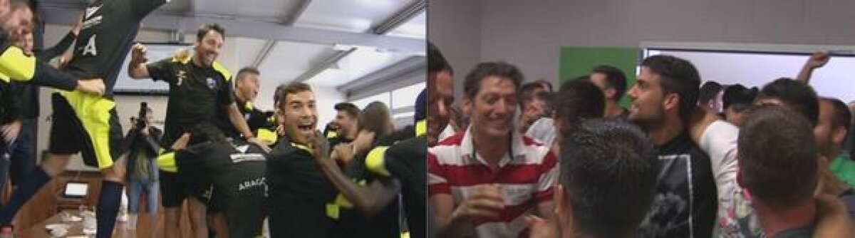 FOTO Cum au sărbătorit echipele din Liga a III-a spaniolă faptul că au picat în Cupa Regelui cu granzii Real Madrid sau Barcelona